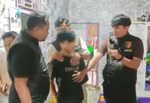Tim URC Satreskrim Polres Pasbar Amankan Pemuda Mengamuk Menggunakan Pisau