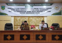 Lima Fraksi DPRD Soroti Ranperda Perubahan APBD 2026 Padang Panjang