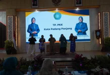 PKK Padang Panjang Ikuti 3 Lomba Maraton di Jambore PKK Sumbar