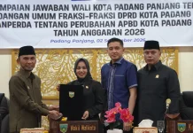 Perubahan APBD 2026 Padang Panjang Fokus Pulihkan Pascabencana