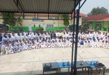 Ketua Lemkari Sumbar Nanda Satria Buka UKT Lemkari Sumbar di Ampek Angkek