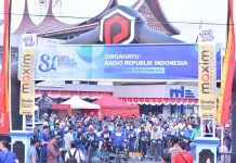 Antusiasme Ratusan Peserta Meriahkan Sepeda Gembira RRI Fest 2026 di Bukittinggi