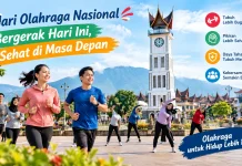 Hari Olahraga Nasional, "Bergerak Hari Ini, Sehat di Masa Depan"
