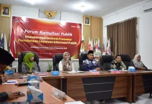 Gelar FKP, KPU Agam Bedah SOP Layanan Informasi Publik Bersama KI Sumbar