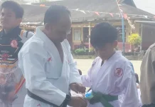 Sensei Daryulisman Turun ke Pasbar, 100 Karateka Lemkari Diuji Kihon, Kata, Kumite