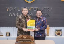 Bupati Eka Putra Koordinasikan Verval LP2B dan LBS ke Kementerian ATR/BPN