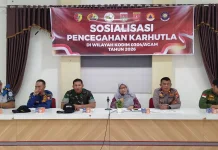 Pemerintah Kecamatan Tanjung Raya Sosialisasikan Pencegahan Karhutla