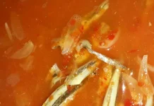 Sambalado Cangkuak masakan khas yang nikmat