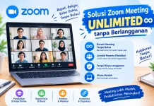 Solusi Zoom Meeting Unlimited tanpa Berlangganan