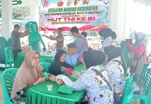 HUT TNI ke-81, Pengabdian Nyata Menyentuh Warga Bukittinggi