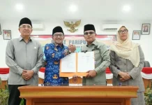 DPRD dan Pemkab Tanah Datar Setujui Ranperda Perubahan APBD 2026 Menjadi Perda