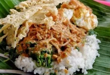 Nasi Pecel Masakan Khas yang Nikmat