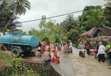 Pasca Galodo di Pasaman, Pipa Induk Saluran Air Bersih Hancur