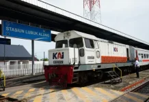 KAI Divre II Sumbar Catat Kenaikan Pelanggan Stasiun Lubuk Alung 132.054 Orang