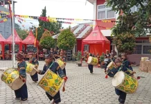 Sembilan SD Menggelegar di SDN 09, Festival Tambua 4 Memukau Bukittinggi