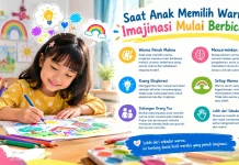 Imajinasi Mulai Berbicara, saat Anak Memilih Warna
