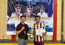 Tim Futsal Korem 032/Wbr Berhasil Raih Juara Turnamen Semmi Sumbar Cup 2026
