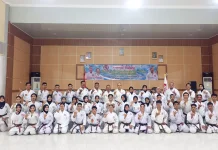 Lemkari Sumbar Gelar Pembekalan Karateka Persiapan Yudansha