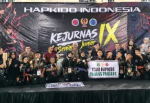 Hapkido Sumbar Raih 9 Medali di Kejurnas Lampung, Pelatih Apresiasi Dukungan Pemko