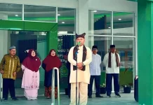 Peringati HUT Sumbar ke-81, ASN Kemenag Padang Panjang Apel Pakai Baju Adat