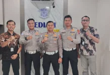 Tekan Kecelakaan, Jasa Raharja Pasbar Pasang Spanduk