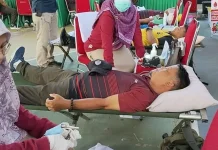 Semarak HUT TNI, Kodim Payakumbuh Gelar Donor