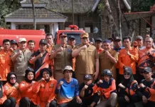 75 Satgas Penanggulangan Bencana Nagari Tanah Datar Dilepas