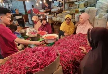 Kenaikan Harga Cabai di Bukittinggi Masih Fluktuatif