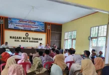 Babinsa Suliki Hadiri Musrenbang Penyusunan RKP 2027
