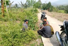 Babinsa Suliki Ajak Warga Waspada Kebakaran Hutan