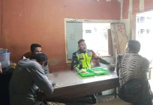 Babinsa Situjuah Ladang Laweh Ajak Warga Jaga Kebersihan