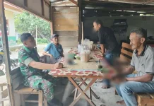 Babinsa Suliki Ajak Warga Taat Aturan Jaga Kerukunan