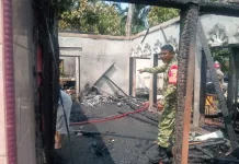 Lupa Matikan Kompor Dapur Rumah Warga Akabiluru Terbakar
