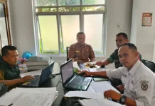 Babinsa Guguk Ajak Warga Waspadai Bencana dan Bijak Bermedsos