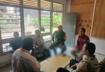 Babinsa Luak Ajak Warga Jaga Kamtibmas Cegah Karhutla