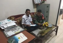 Babinsa Guguk Ajak Warga Aktif Sampaikan Informasi Wilayah