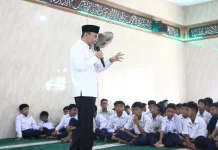 Baznas Luncurkan Taska di MTsN 15 Tanah Datar