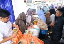 Pemko BI Bulog Gelar Gerakan Pangan Murah Bukittinggi