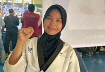 Atlet Taekwondo Bukittinggi Mila Dalyati Raih Medali Emas Poomsae Freestyle