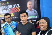 Pengurus PBSI Bukittinggi Turun Langsung Beri Dukungan Atlet di Porprov XVI