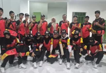 Ketua Pengkot TI Bukittinggi Dampingi Atlet Berlaga di Porprov XVI