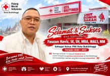 Sah!Fauzan Haviz Pimpin PMI Kota Bukittinggi 2026- 2031, Terpilih secara Aklamasi