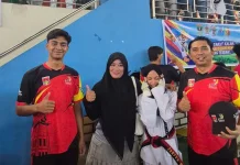 Zakiya Tambah Medali, Emas Taekwondo Bukittinggi Kembali Bergema Porprov XVI
