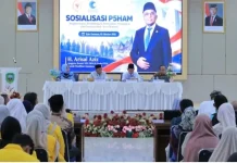 Wabup Parulian Hadiri Sosialisasi Perda P5HAM Bersama Anggota DPR RI
