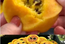 Kue Kamir Labu Kuning isi coklat dan Keju Lembut dan Legit