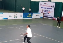 Semifinal Tenis Porprov Memanas, Padang, Solok, Payakumbuh, Pasbar Bersaing
