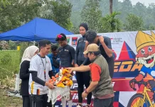 Tambahan Medali Perak, Balap Sepeda Bukittinggi Kembali Bersinar di Porprov XVI