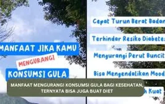Mengurangi Konsumsi Gula untuk Kesehatan Tubuh
