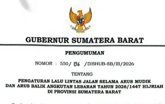 Pemprov Sumbar Berlakukan Skema One Way Lembah Anai H-2 hingga H+3 Lebaran Idul Fitri