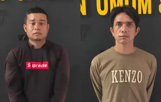 Polres Pasaman Amankan Dua Pelaku Begal Emas Perhiasan 42 Gram